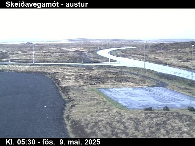 Webcam Skeiðavegamót, Flóahreppur, Suðurland, Island