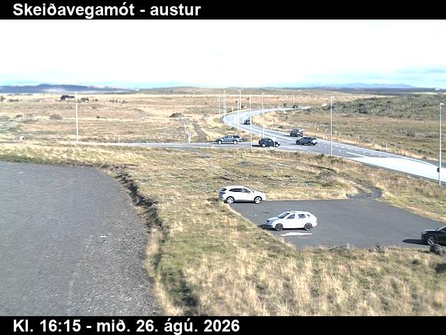 Webcam Skeiðavegamót, Flóahreppur, Suðurland, Island
