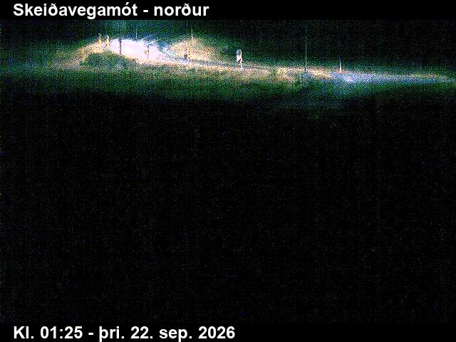 Webcam Skeiðavegamót, Flóahreppur, Suðurland, Island