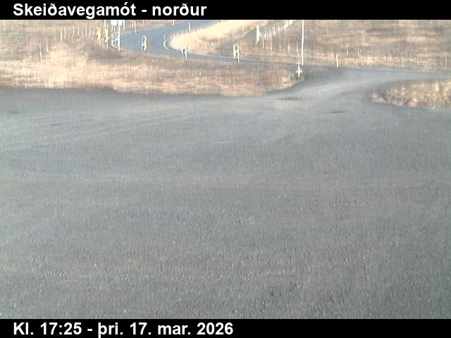 Webcam Skeiðavegamót, Flóahreppur, Suðurland, Island