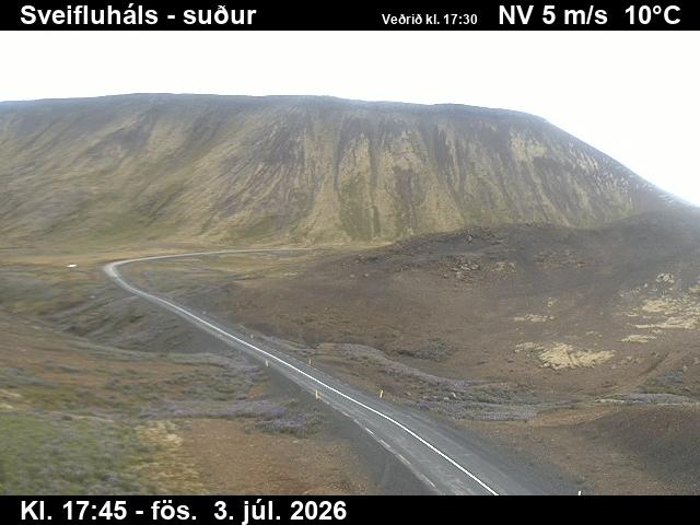 Sveifluháls, Vatnsskarð