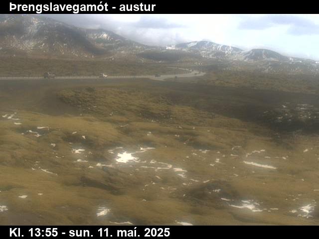 Webcam Svínahraun, Ölfus, Suðurland, Island
