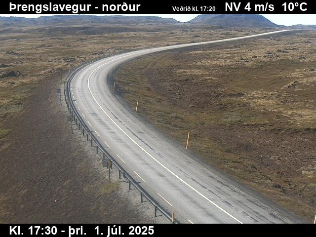 Webcam Lyngbrekkur, Ölfus, Suðurland, Island