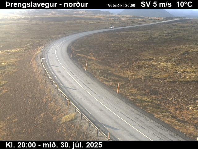 Webcam Lyngbrekkur, Ölfus, Suðurland, Island