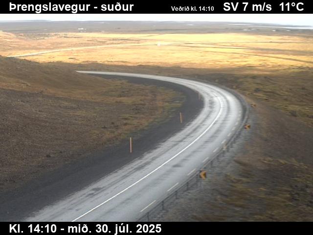 Webcam Lyngbrekkur, Ölfus, Suðurland, Island